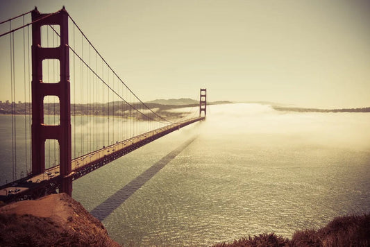 Tablou Canvas - Panorama Golden Gate Bridge Eleganta