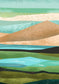 Tablou Canvas - Peisaj Abstract Eleganta in Straturi