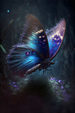 Tablou canvas - Purple butterfly