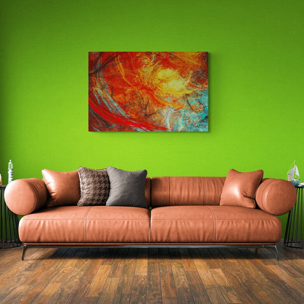 Tablou canvas - Red abstract