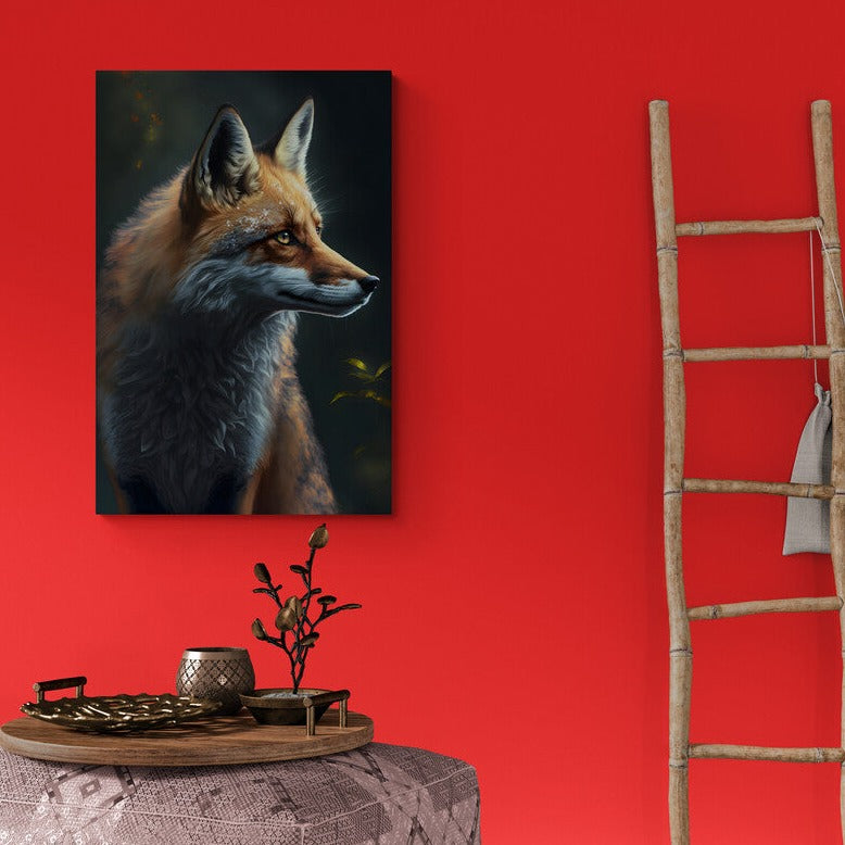 Tablou canvas - Red fox