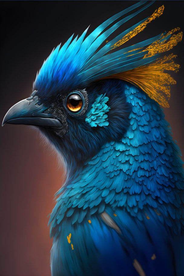 Tablou canvas - Royal bird