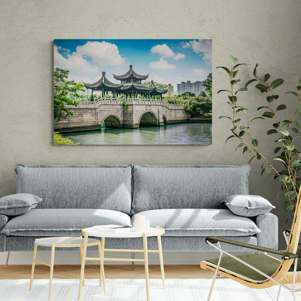 Tablou canvas - Sanhe Ancient Town