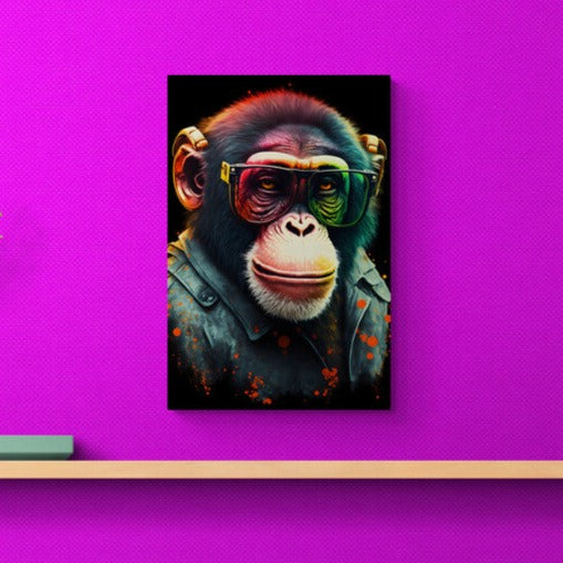 Tablou canvas - Smart monkey