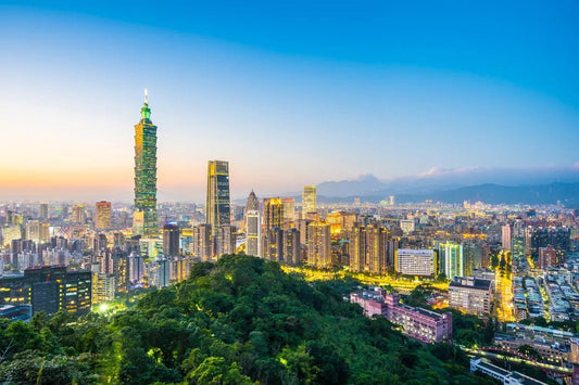 Tablou Canvas - Peisaj Taipei 101
