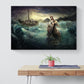 Tablou Canvas - Isus Merge pe Apa