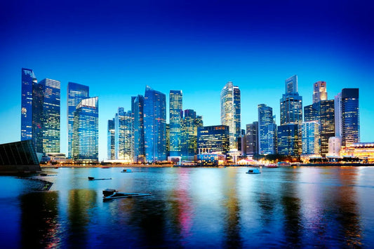 Tablou Canvas - Vedere Moderna Singapore