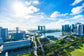 Tablou Canvas - Vedere Aeriana Singapore