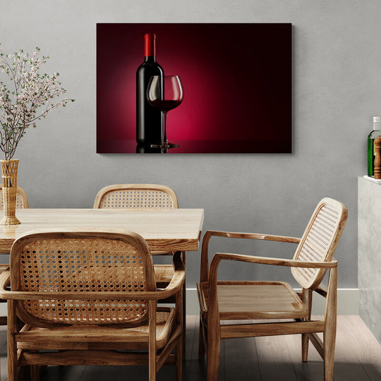 Tablou canvas - Vin rosu