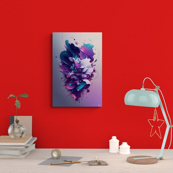 Tablou canvas - Violet abstract