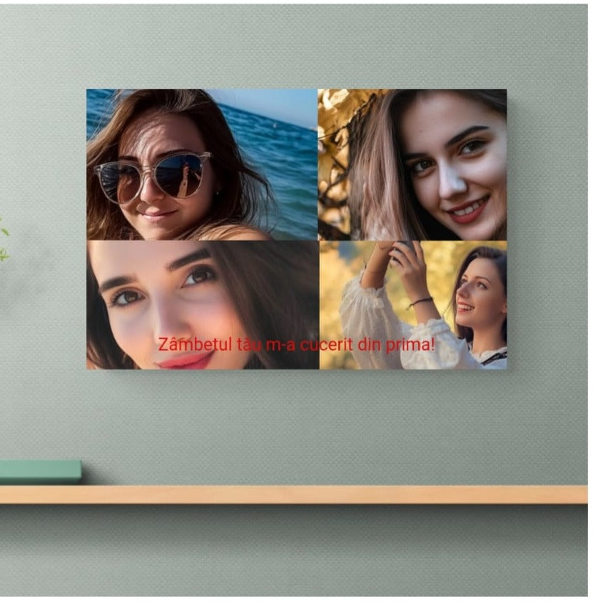 Tablouri personalizate cu mai multe Poze (colaje)
