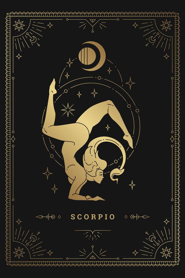 Tablou canvas - Zodia Scorpion