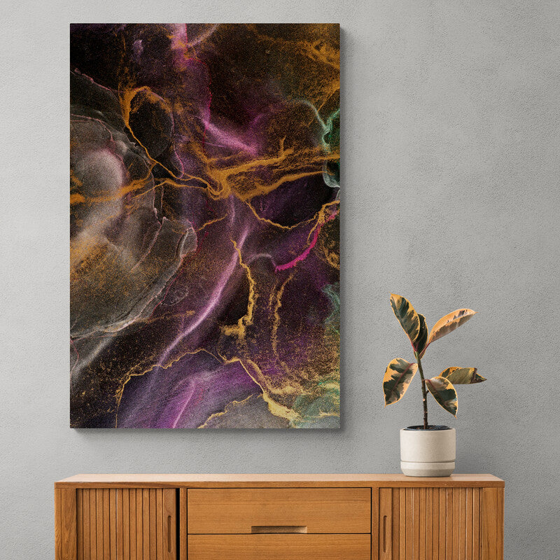 Tablou canvas - Abstract culori inchise