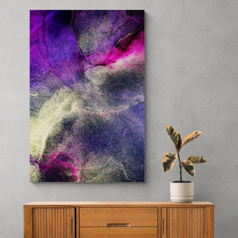 Tablou canvas - Abstract culori stravezii