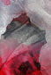 Tablou Canvas - Eleganta Abstracta Rosu si Gri