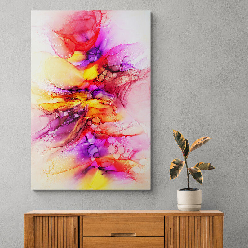 Tablou canvas - Abstract multi color aprins