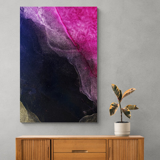 Tablou canvas - Abstract nunate mov