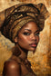 Tablou Canvas - Afro 008 Eleganta pentru Casa Ta