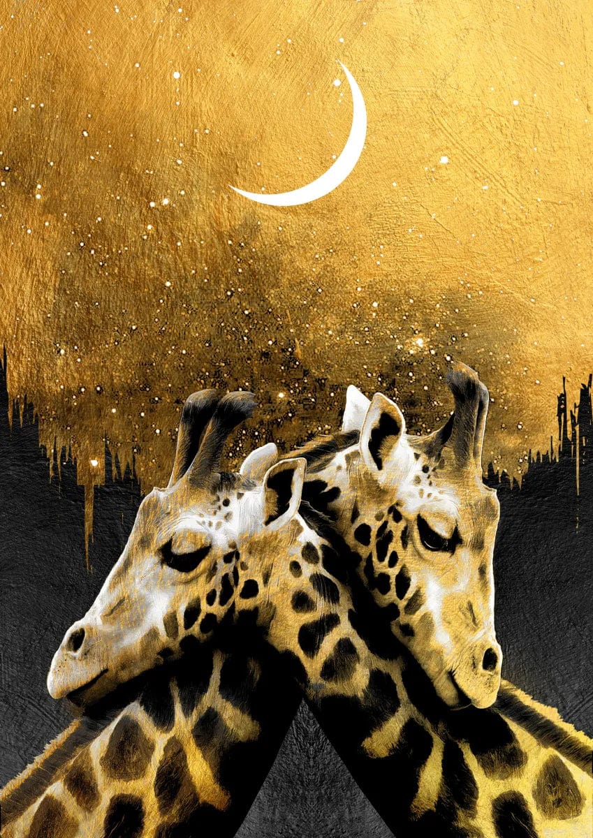 Tablou Canvas - Gold & Black 20
