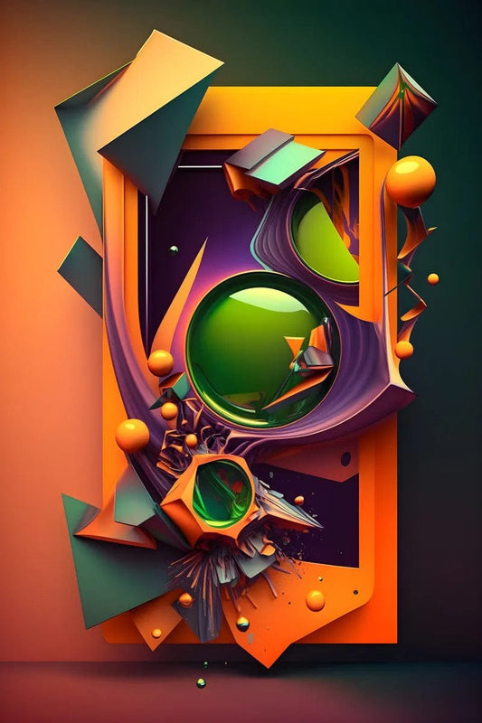 Tablou Canvas - Abstract 3D Eleganta
