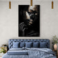 Tablou Canvas - Eleganta Aurie si Neagra 69