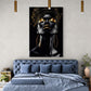 Tablou Canvas - Gold&Black 74 Eleganta si Stil