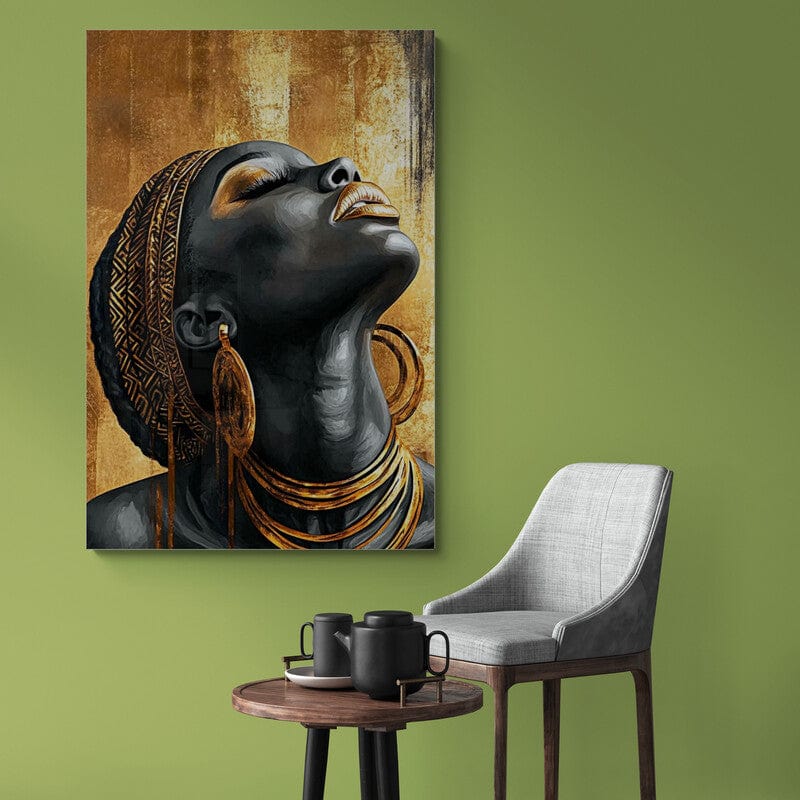 Tablou Canvas - Eleganta Africana Feminină