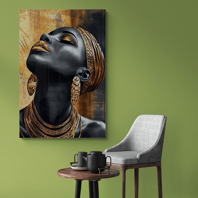 Tablou Canvas - Chip Feminin African