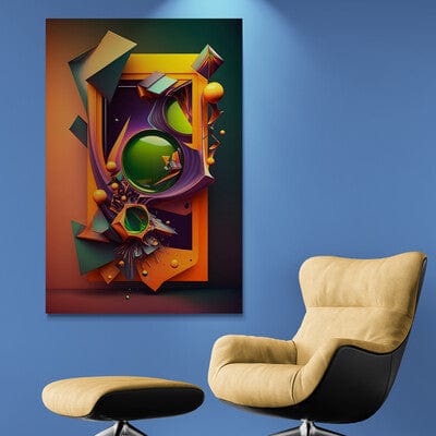 Tablou Canvas - Abstract 3D Eleganta