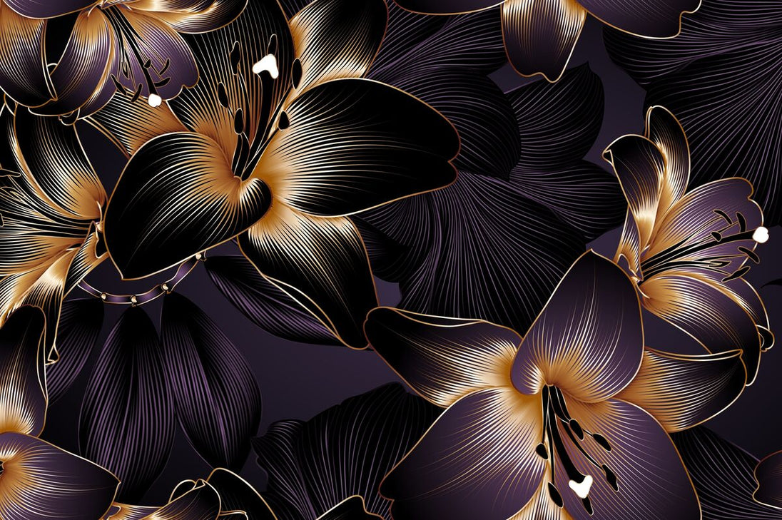 Floare abstracta Amaryllis 6