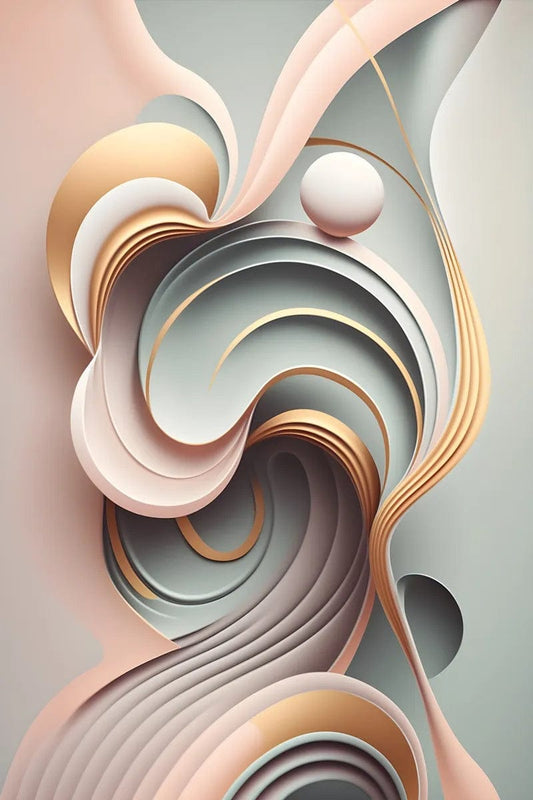 Tablou Canvas - Abstract 3D 118 Eleganta Moderna