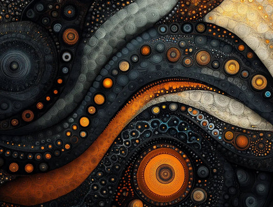 Tablou canvas - Abstract caracatita