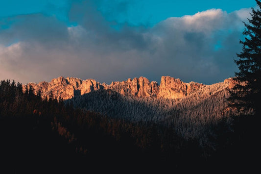 Apus spre Piatra Singuratică