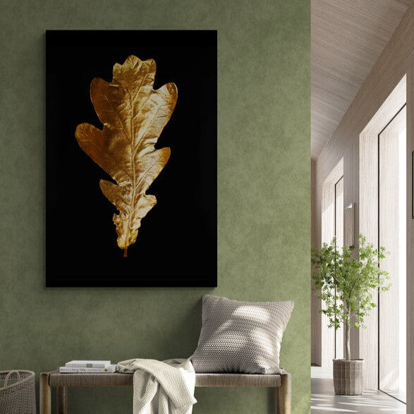 Tablou canvas - Leaf gold