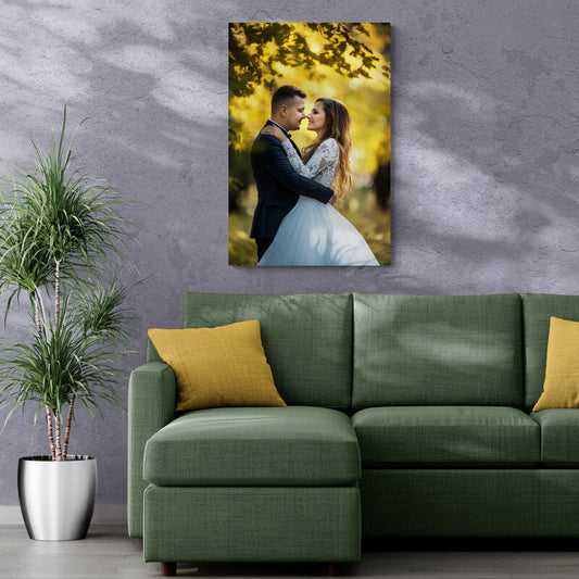 Tablou pe sticla personalizat, tip portret