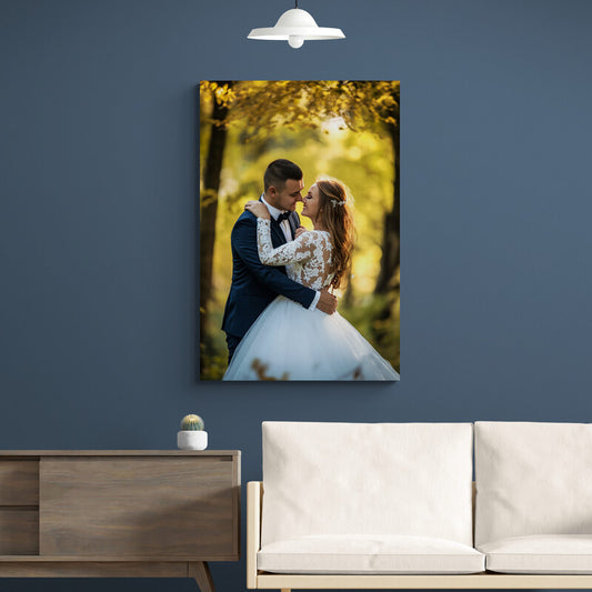 Tablou personalizat cu poza ta, tip portret