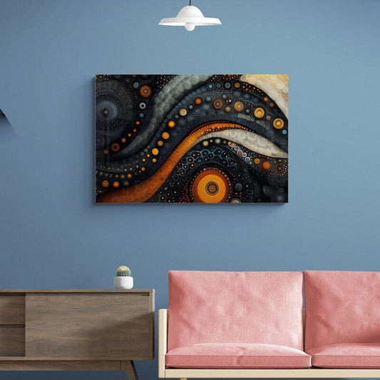 Tablou canvas - Abstract caracatita