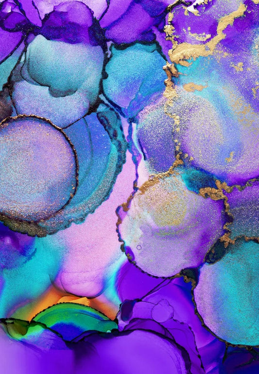 Tablou Canvas Peliculă Abstractă de Cerneală