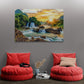Tablou canvas - Asfintit pe parau de munte