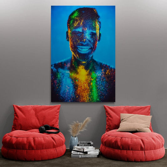 Fluo Man 1 - Tabloul Modern Care Inveselește Casa Ta