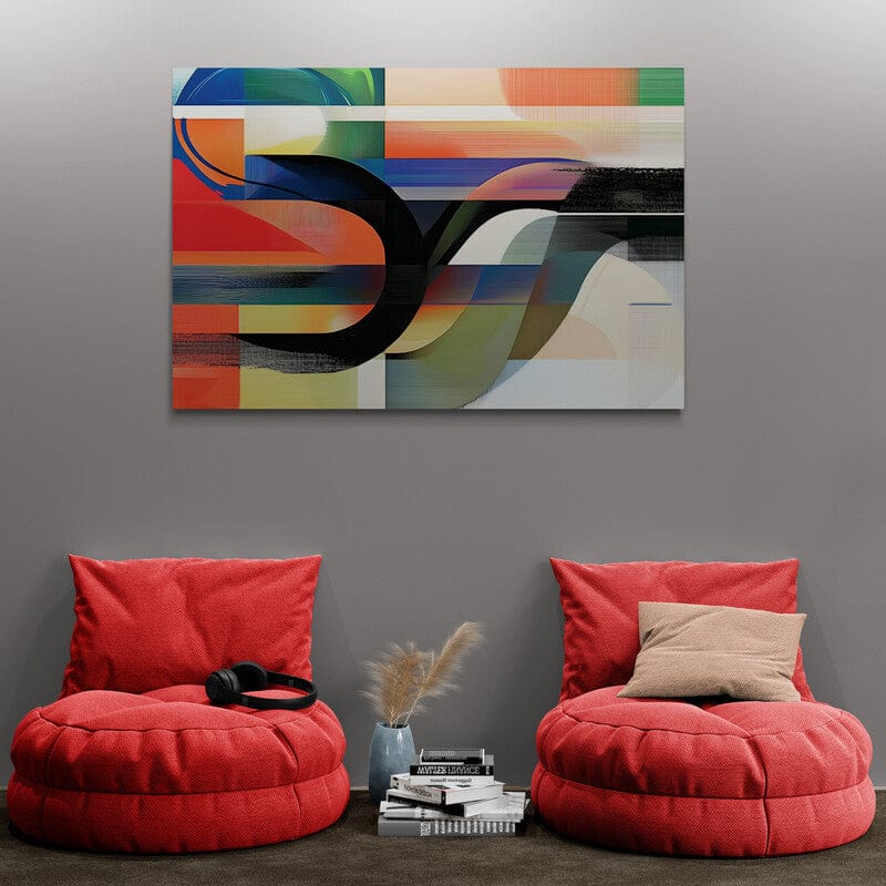Tablou Canvas - Eleganta Geometrica Abstracta