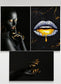 Set 3 Tablouri canvas - Trio black1 - Cameradevis.ro