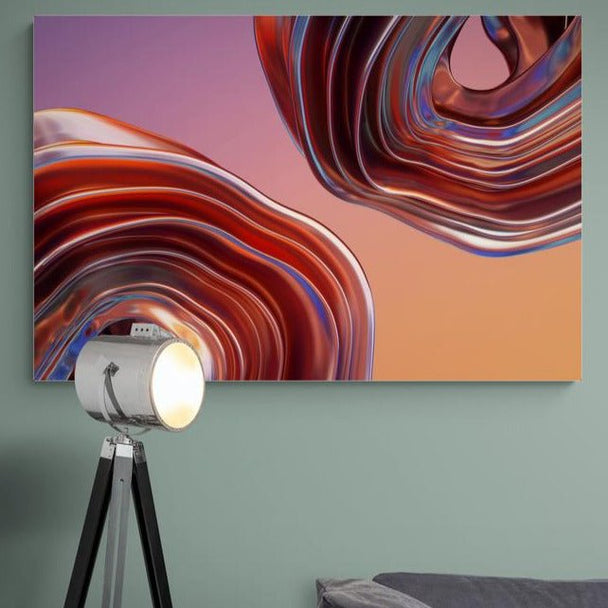 Tablou Canvas - 2 spirale 3D - Cameradevis.ro