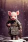 Tablou canvas - A cartoon pig - Cameradevis.ro