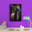 Tablou canvas - A deer with flowers - Cameradevis.ro