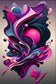 Tablou canvas - Abstract of pink - Cameradevis.ro