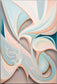 Tablou canvas - Abstract roz pal - Cameradevis.ro