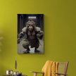 Tablou canvas - Angry chimpanzee - Cameradevis.ro