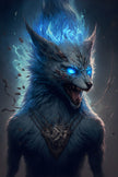 Tablou canvas - Angry wolf - Cameradevis.ro