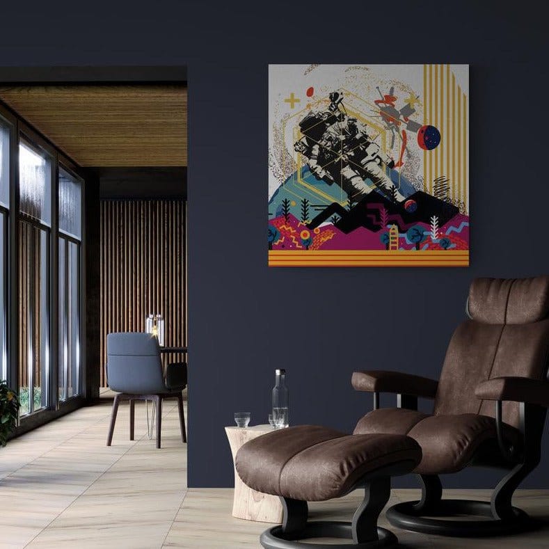 Tablou canvas - Astronaut pe Marte - Cameradevis.ro